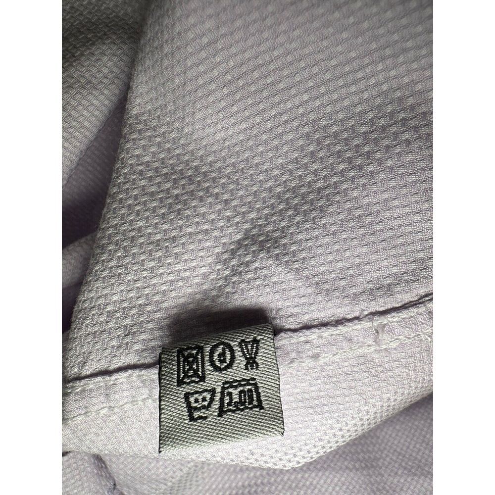 Luchiano Visconti Roma Long sleeve French cuff Sz 15 1/2 Button Down Lavender - Picture 10 of 10
